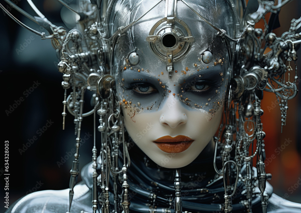 Cybernetic Elegance – Generative AI Cybernetic Elegance – Generative AI
