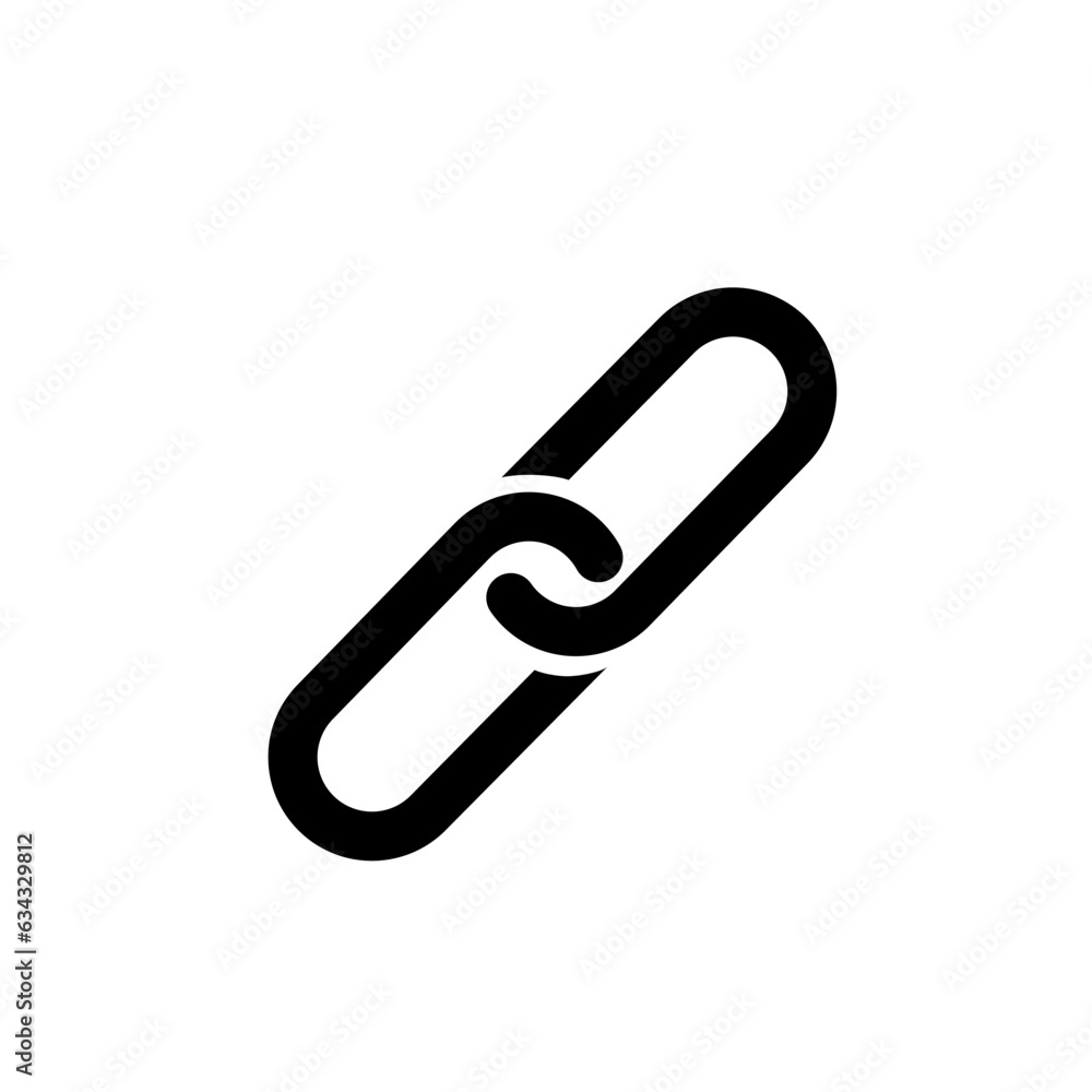 Link flat icon vector illustration Link flat icon vector illustration