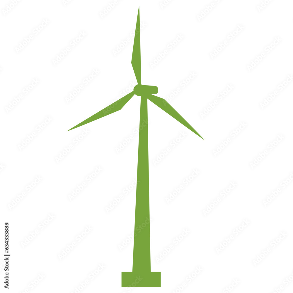 Wind turbine icon Wind turbine icon