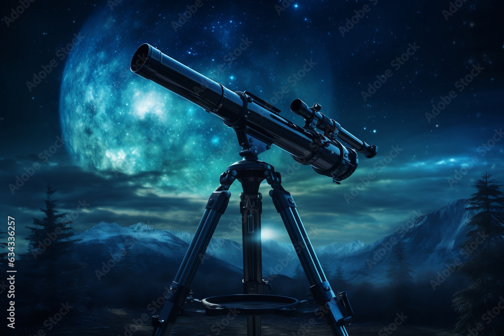 Starry Gaze: Exploring the Night Sky through a Telescope Starry Gaze: Exploring the Night Sky through a Telescope