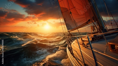 Take a sunrise cruise during the Atlantic Regatta. © sirisakboakaew