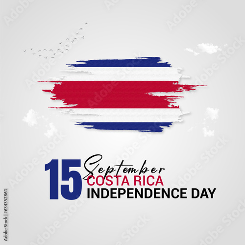 Costa Rica Independence day Design