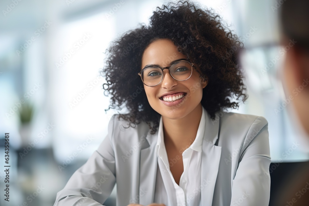 business meeting businesswoman woman office portrait entrepreneur smart confident happy smiling businessperson startup creative start up generative ai business meeting businesswoman woman office portrait entrepreneur smart confident happy smiling businessperson startup creative start up generative ai