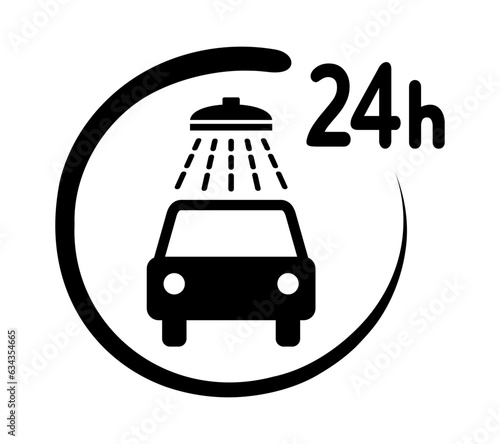 myjnia samochodowa całodobowa ikona