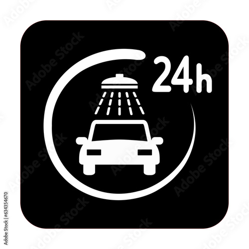 myjnia samochodowa całodobowa ikona