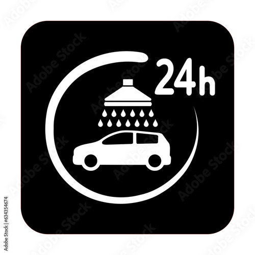 myjnia samochodowa całodobowa ikona
