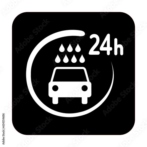 myjnia samochodowa całodobowa ikona