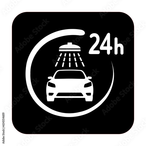 myjnia samochodowa całodobowa ikona