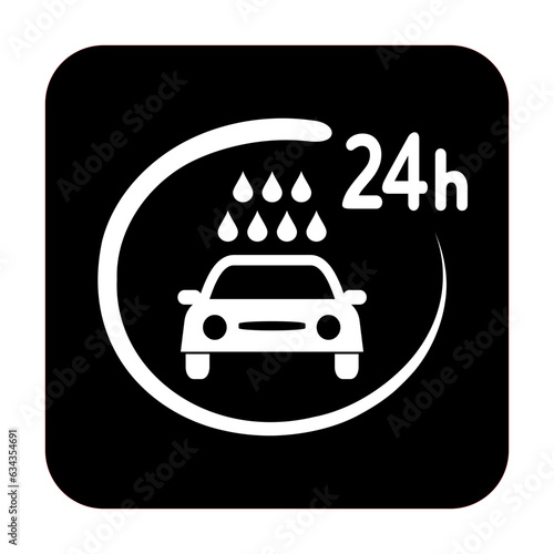 myjnia samochodowa całodobowa ikona