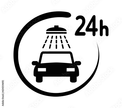 myjnia samochodowa całodobowa ikona