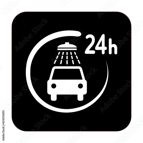 myjnia samochodowa całodobowa ikona