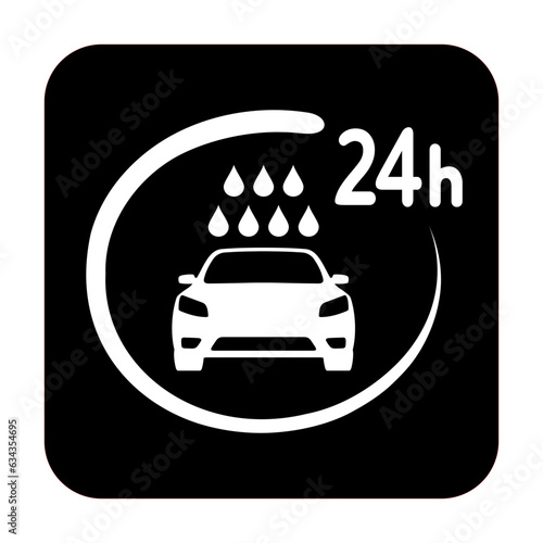 myjnia samochodowa całodobowa ikona