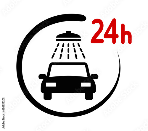 myjnia samochodowa całodobowa ikona