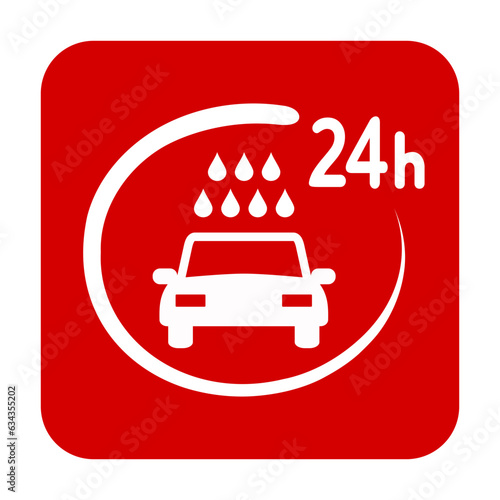myjnia samochodowa całodobowa ikona