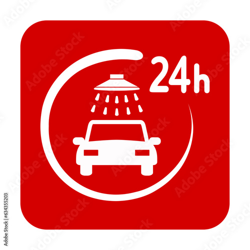 myjnia samochodowa całodobowa ikona