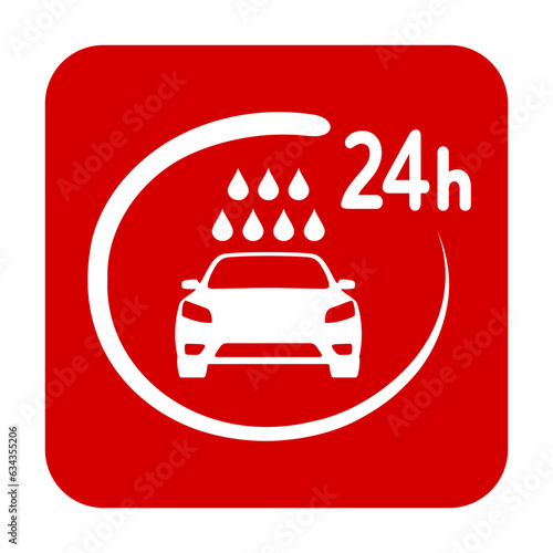 myjnia samochodowa całodobowa ikona