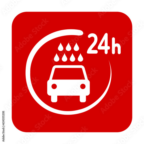 myjnia samochodowa całodobowa ikona