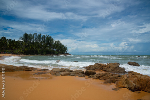 View of beautiful beach at Pilai beach