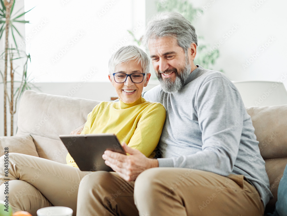 woman couple senior man happy internet love tablet together mature active elderly retirement computer technology online using caucasian home adult family romance woman couple senior man happy internet love tablet together mature active elderly retirement computer technology online using caucasian home adult family romance