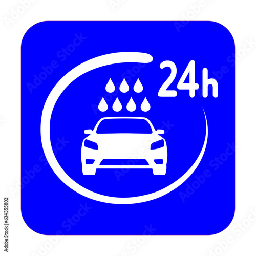 myjnia samochodowa całodobowa ikona