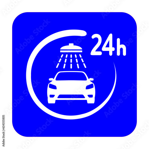 myjnia samochodowa całodobowa ikona