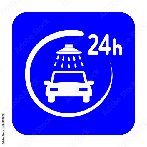 myjnia samochodowa całodobowa ikona