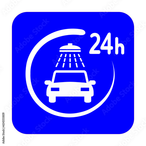 myjnia samochodowa całodobowa ikona
