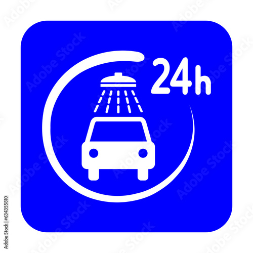 myjnia samochodowa całodobowa ikona