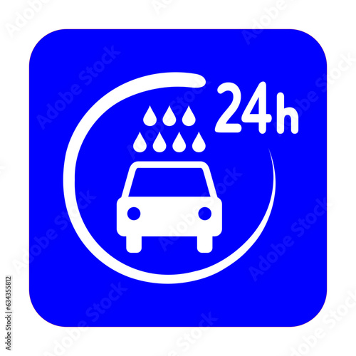 myjnia samochodowa całodobowa ikona
