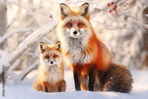 photo of a Red Fox in winter © artfisss