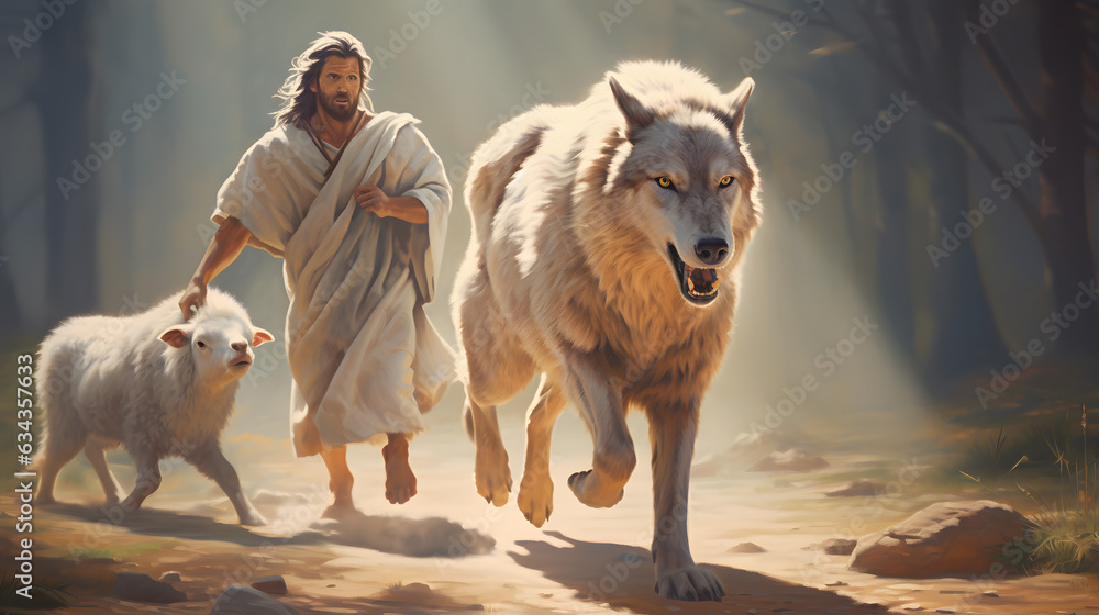 Jesus Running Towards Wolf And Lamb Stock Photo Adobe Stock dances-with-wolves-official-trailer-hd-youtube