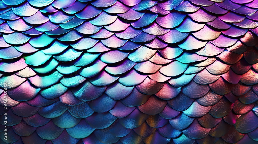 Holographic iridescent snake skin background Holographic iridescent snake skin background