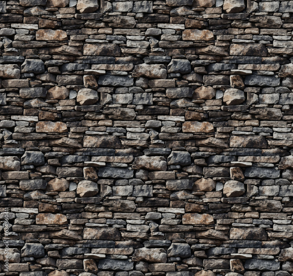Fototapeta premium Brickwall pattern wallpaper.
