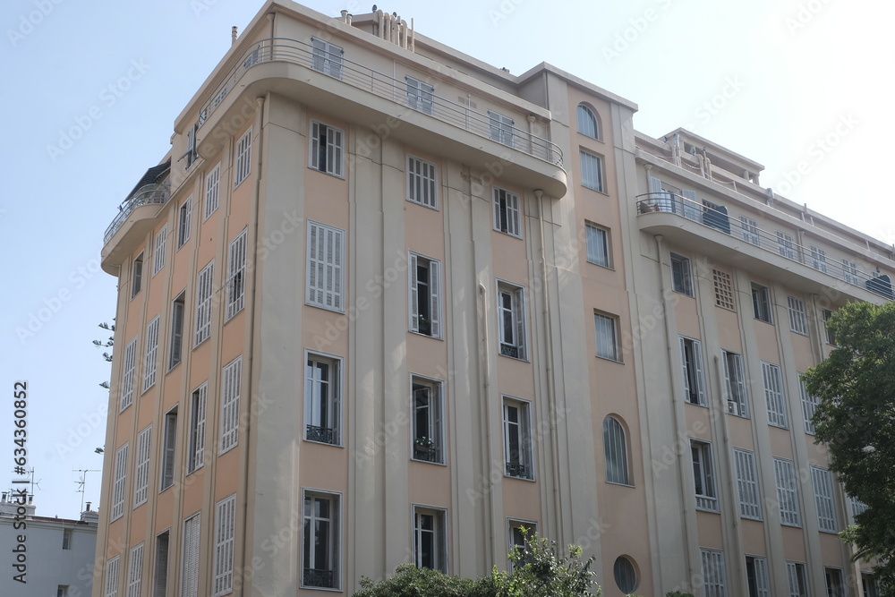 Art Deco building facades, geometric decorations, ornaments and more. Architecture from the beginning of the 20th century.
Shot in Nice, France.
