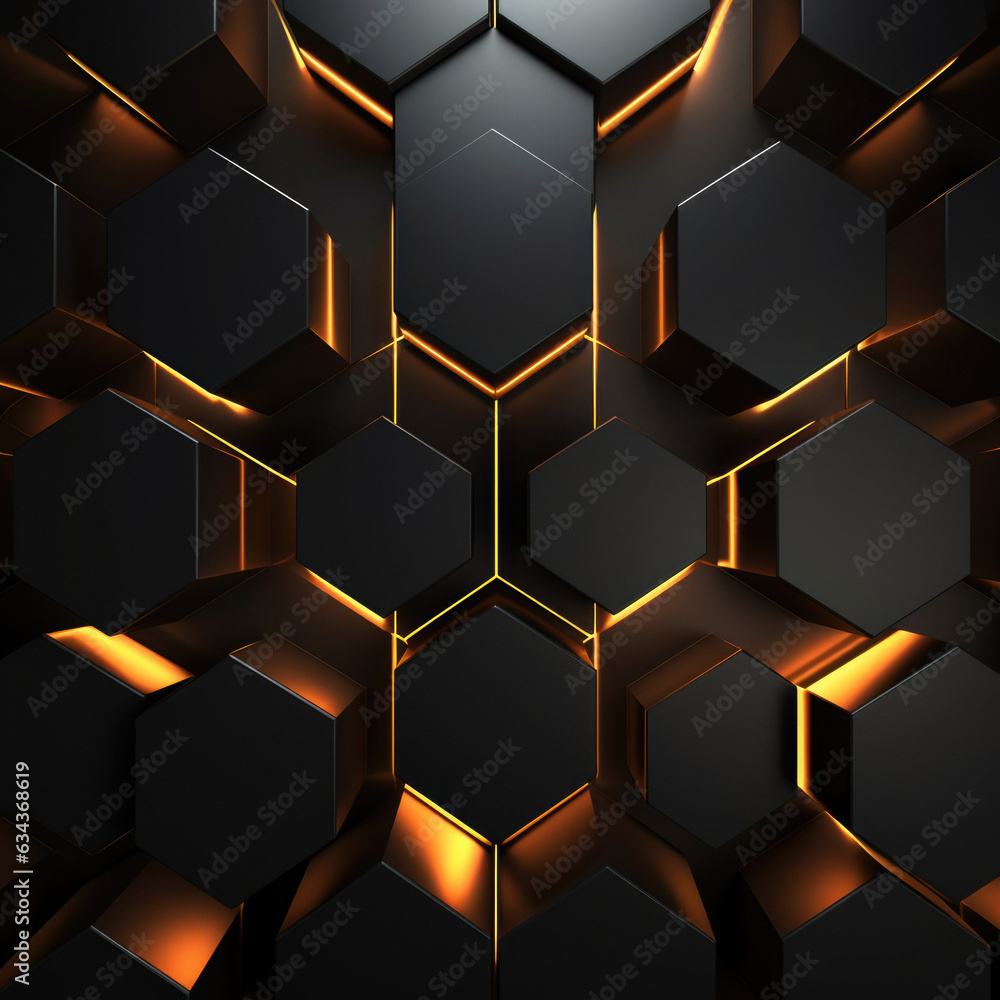 Abstract Background Hexagon Abstract Background Hexagon