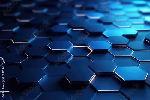 Abstract Background Hexagon