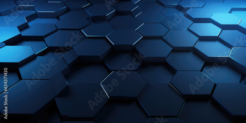 Abstract Background Hexagon photo