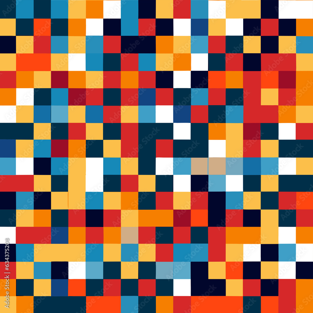 Seamless pattern with squares. Geometric background. Vector illustration. Seamless pattern with squares. Geometric background. Vector illustration.