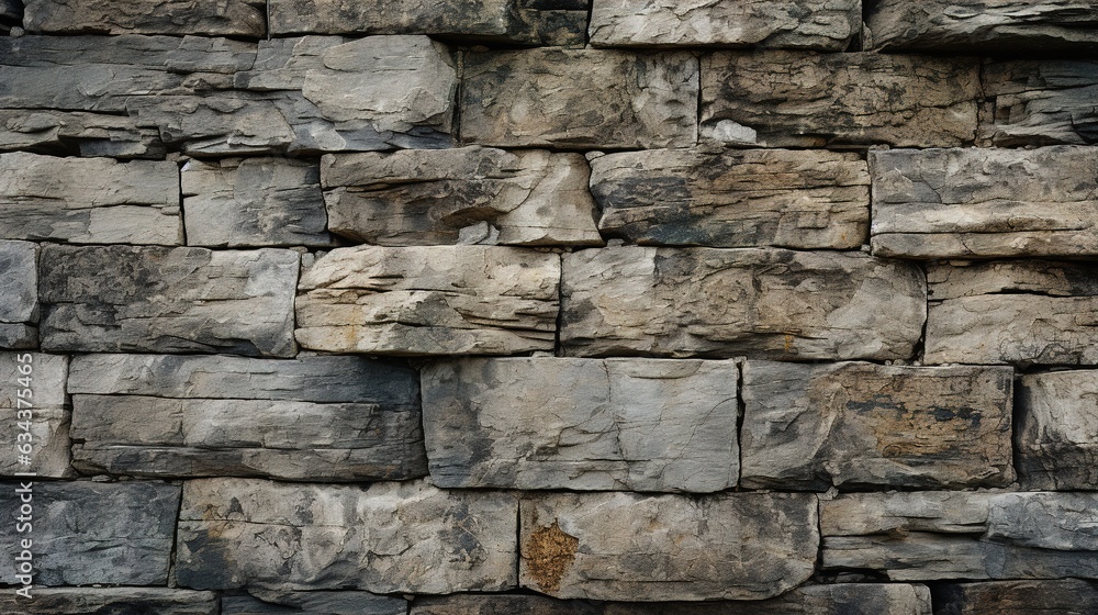 old stone wall texture background. Generative AI old stone wall texture background. Generative AI