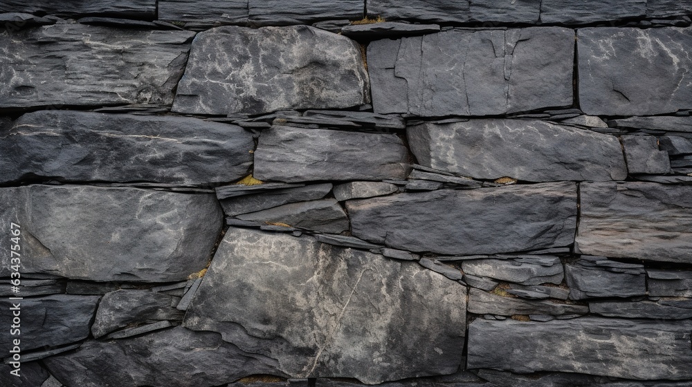 old stone wall texture background. Generative AI old stone wall texture background. Generative AI