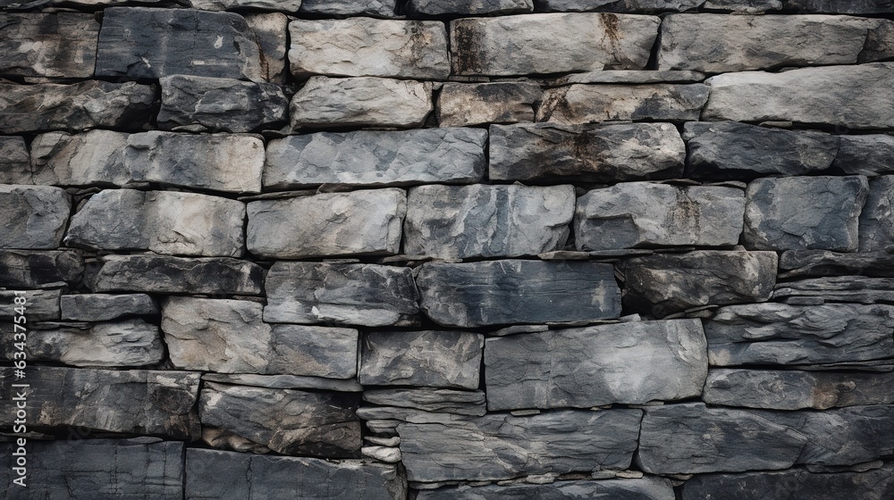 old stone wall texture background. Generative AI old stone wall texture background. Generative AI