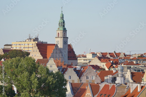 Fototapeta Naklejka Na Ścianę i Meble -  Ratusz w Olsztynie. Polska - Mazury - Warmia.