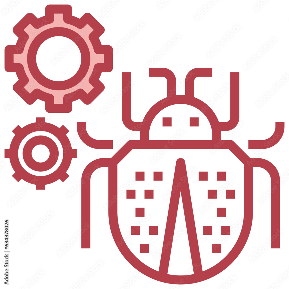 BUG FIXING line icon,linear,outline,graphic,illustration BUG FIXING line icon,linear,outline,graphic,illustration