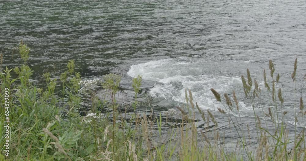 Summer time. Beautiful clear water river Driva in Norway. Summer time. Beautiful clear water river Driva in Norway.