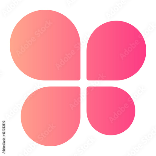 petals gradient icon