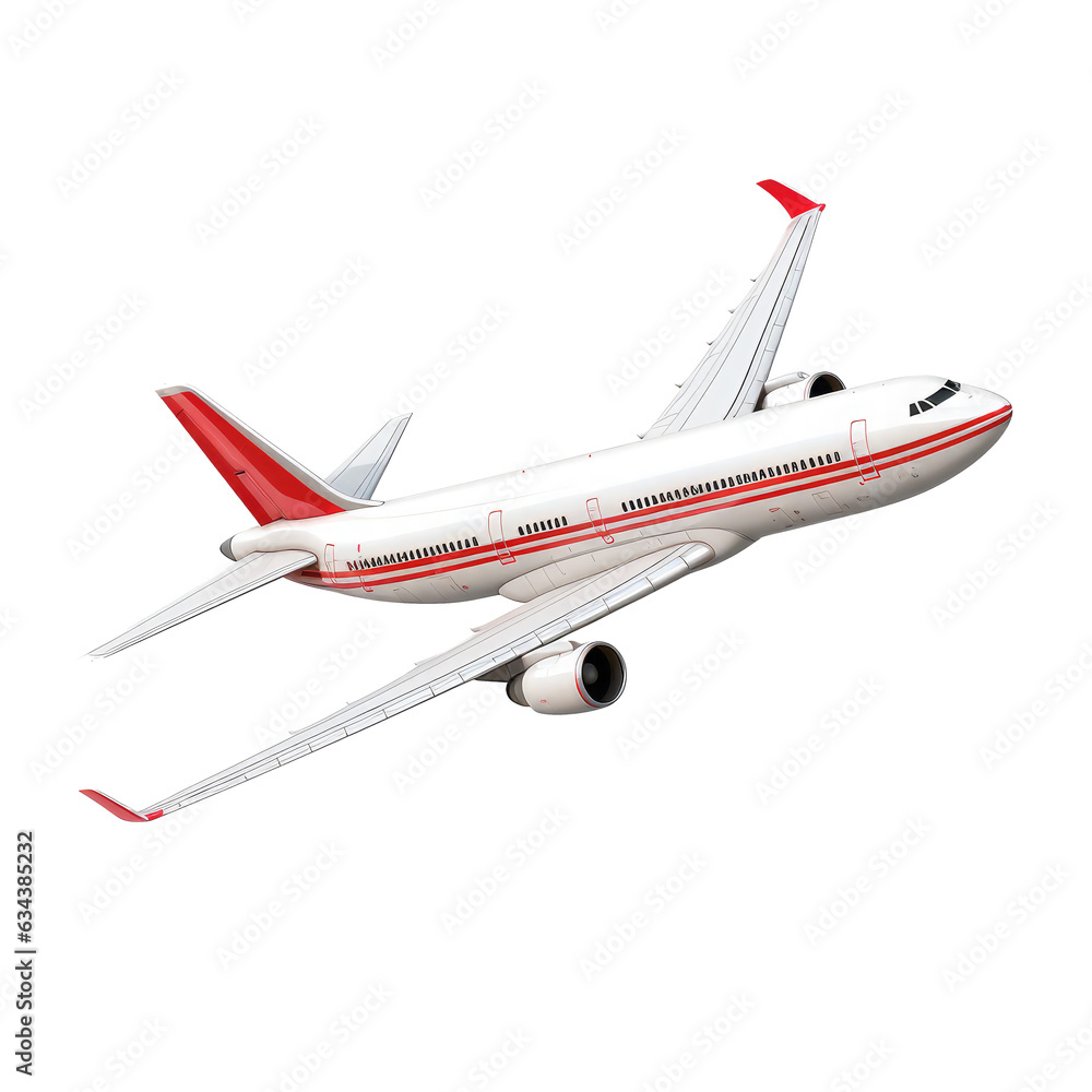 airplane isolated on white airplane isolated on white