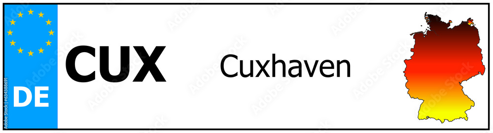 Registration number German car license plates of Cuxhaven
Germany Registration number German car license plates of Cuxhaven
Germany