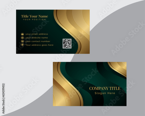 special corporate business card design for personal identity