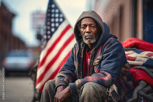 Homelessness Masked by the Flag