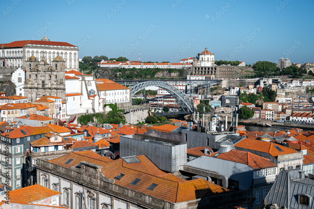 Beautiful downtown Porto, Portugal